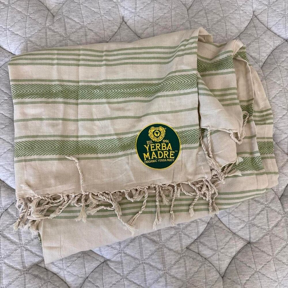 Yerba Madre Linen Throw
